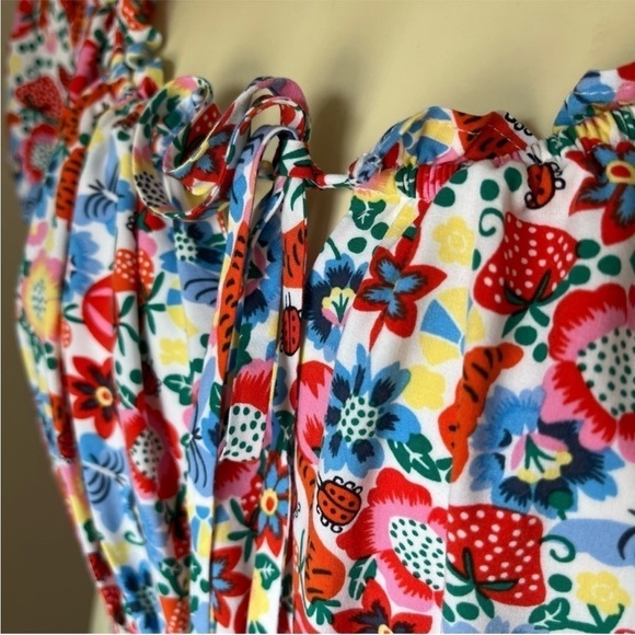 J. Crew Women's Smocked Waist Farmer's Market
Midi Multicolor Dress 6 - Picture 10 of 13